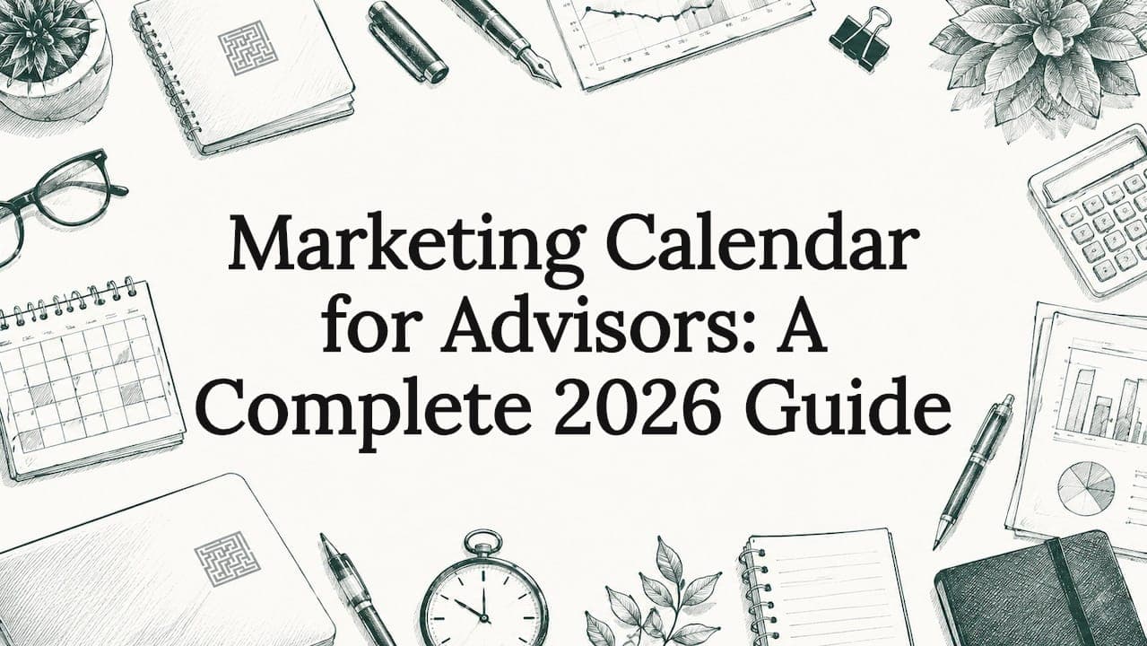Marketing Calendar for Advisors: A Complete 2026 Guide