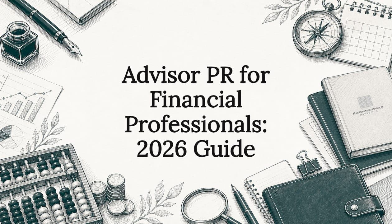 Advisor PR for Financial Professionals: 2026 Guide