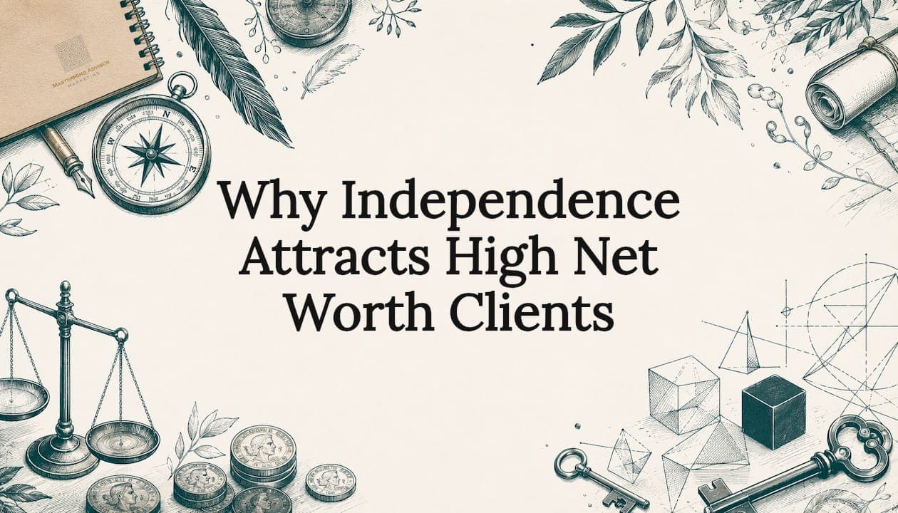 Why Independence Attracts High Net Worth Clients