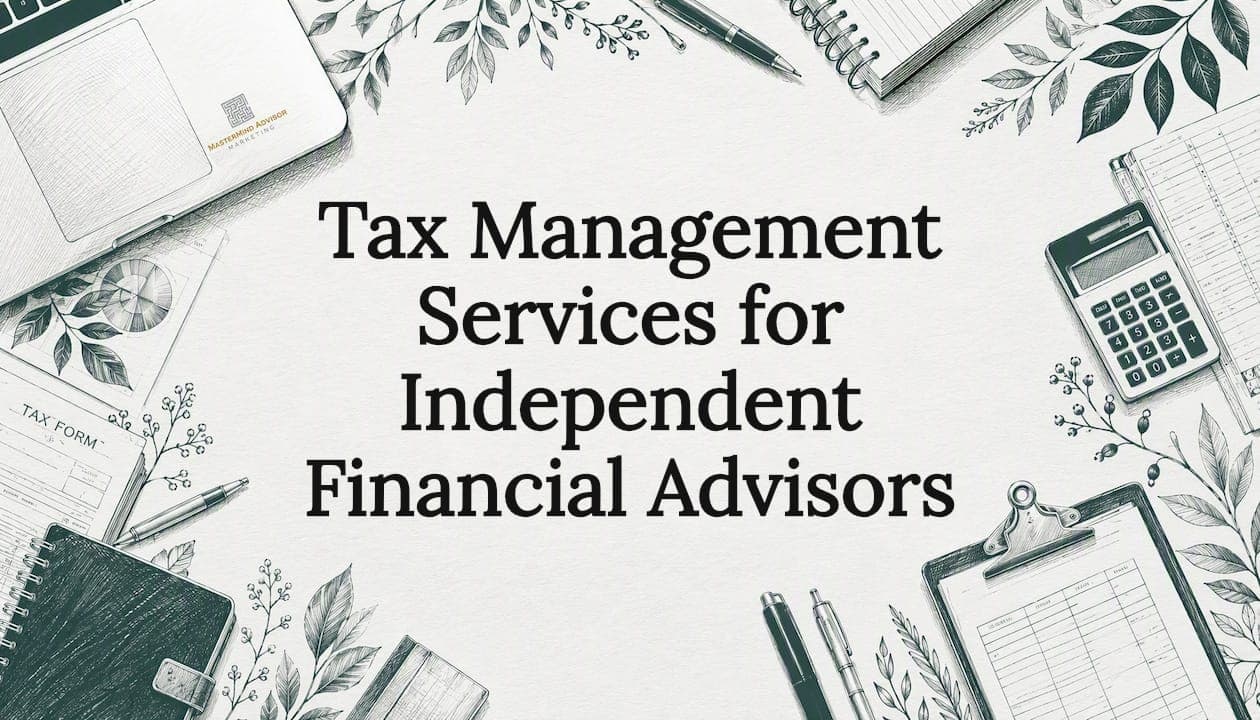 Tax Management Services for Independent Financial Advisors