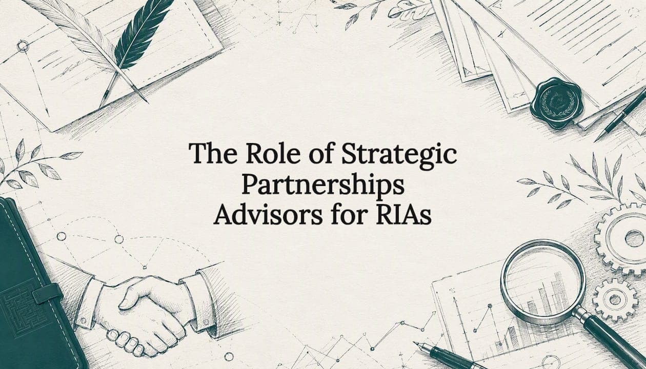 The Role of Strategic Partnerships Advisors for RIAs