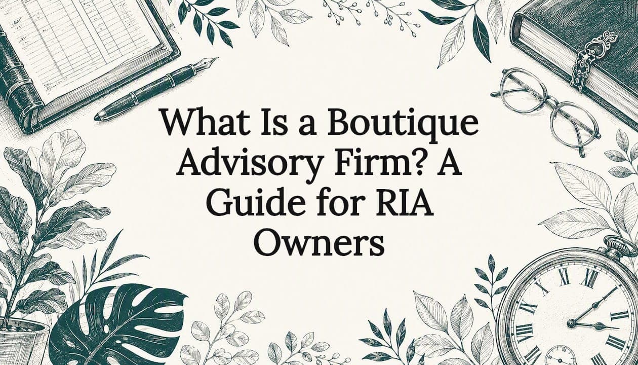 What Is a Boutique Advisory Firm? A Guide for RIA Owners