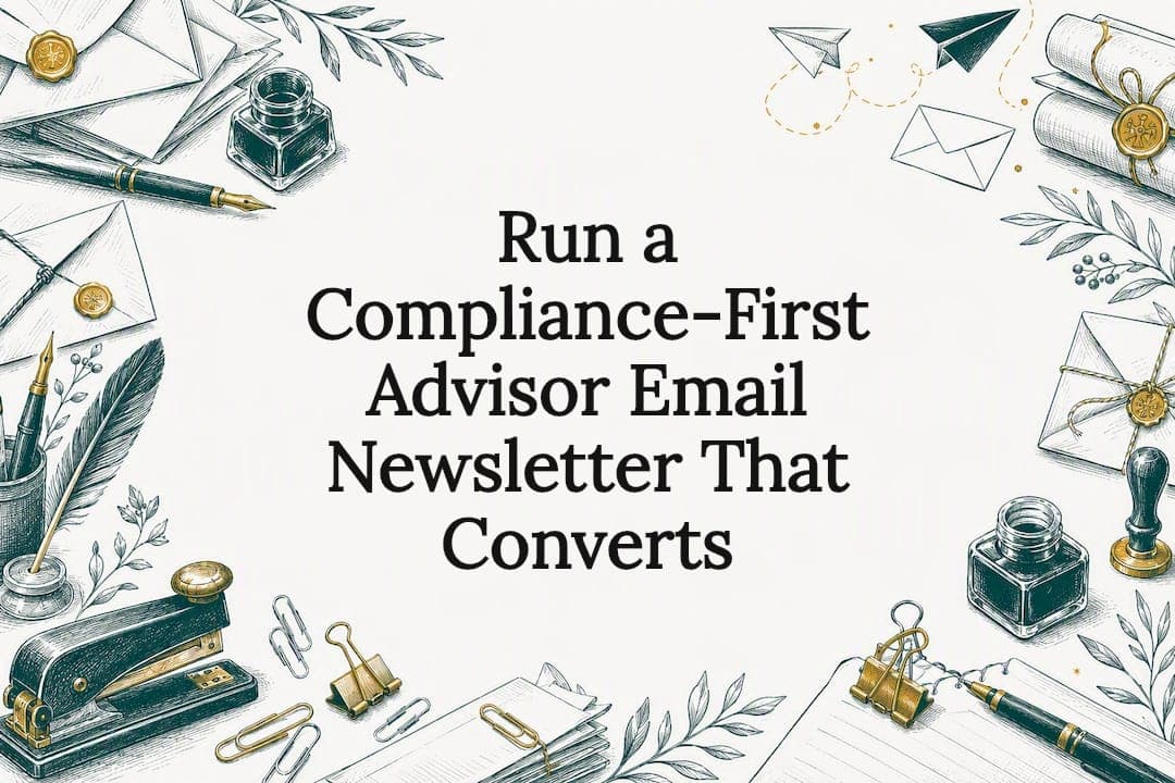 Run a Compliance-First Advisor Email Newsletter That Converts