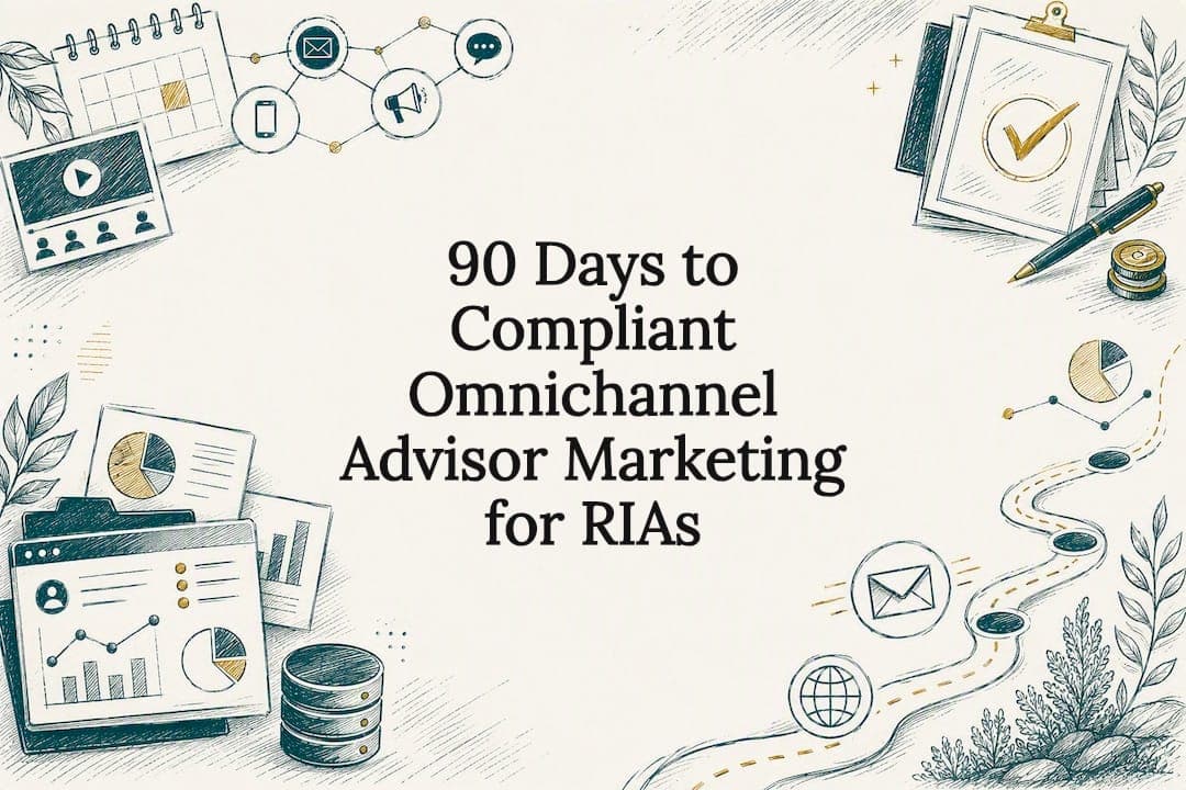 90 Days to Compliant Omnichannel Advisor Marketing for RIAs