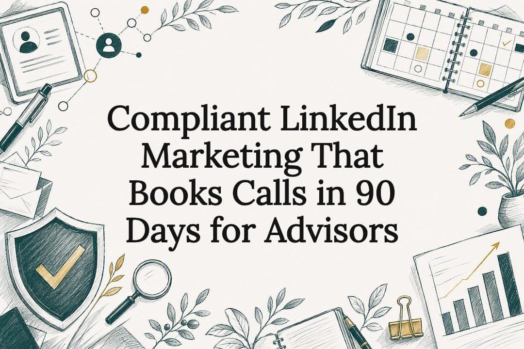 Compliant LinkedIn Marketing That Books Calls in 90 Days for Advisors